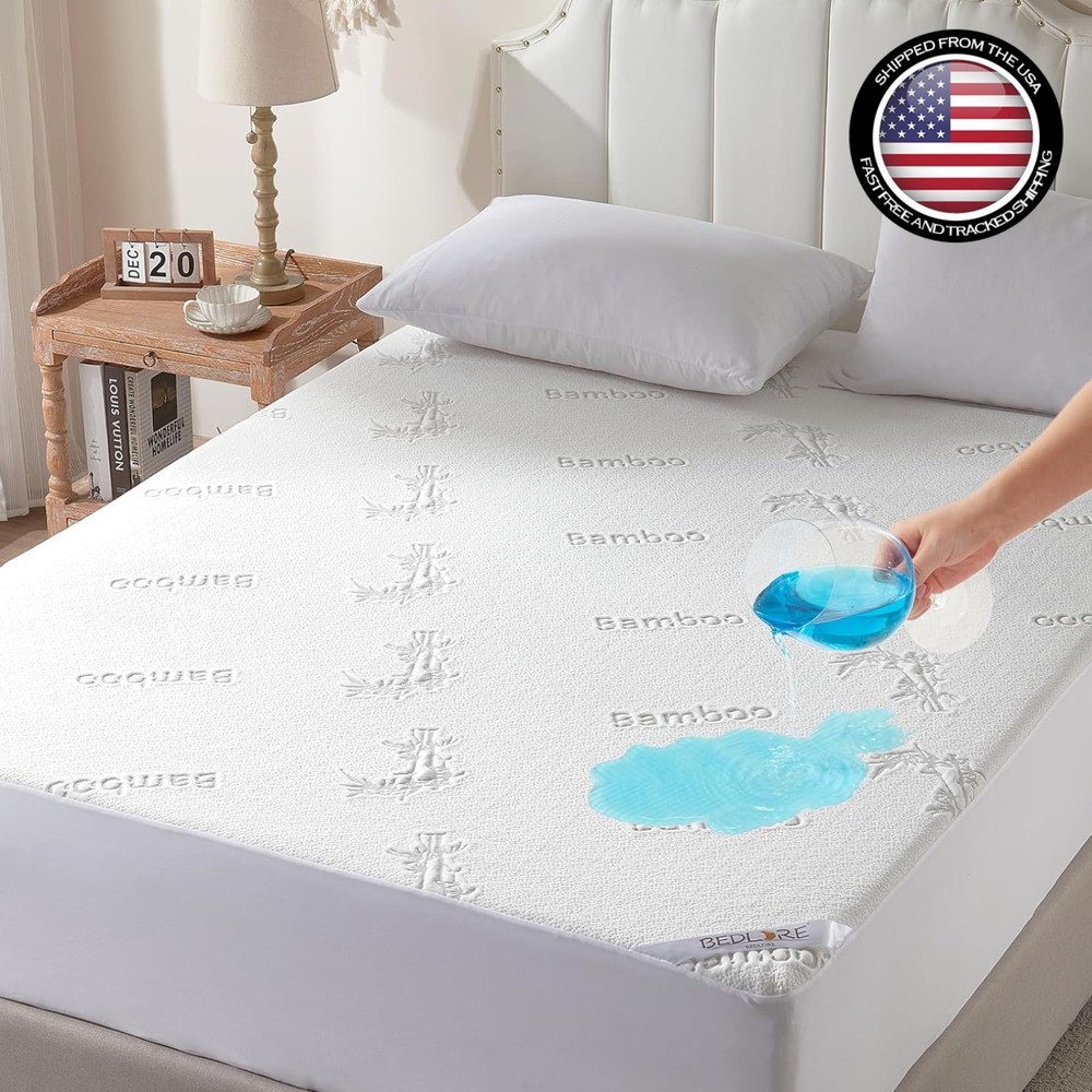 Exquisite Queen Size Waterproof Mattress Protector - Noiseless & Comfortable