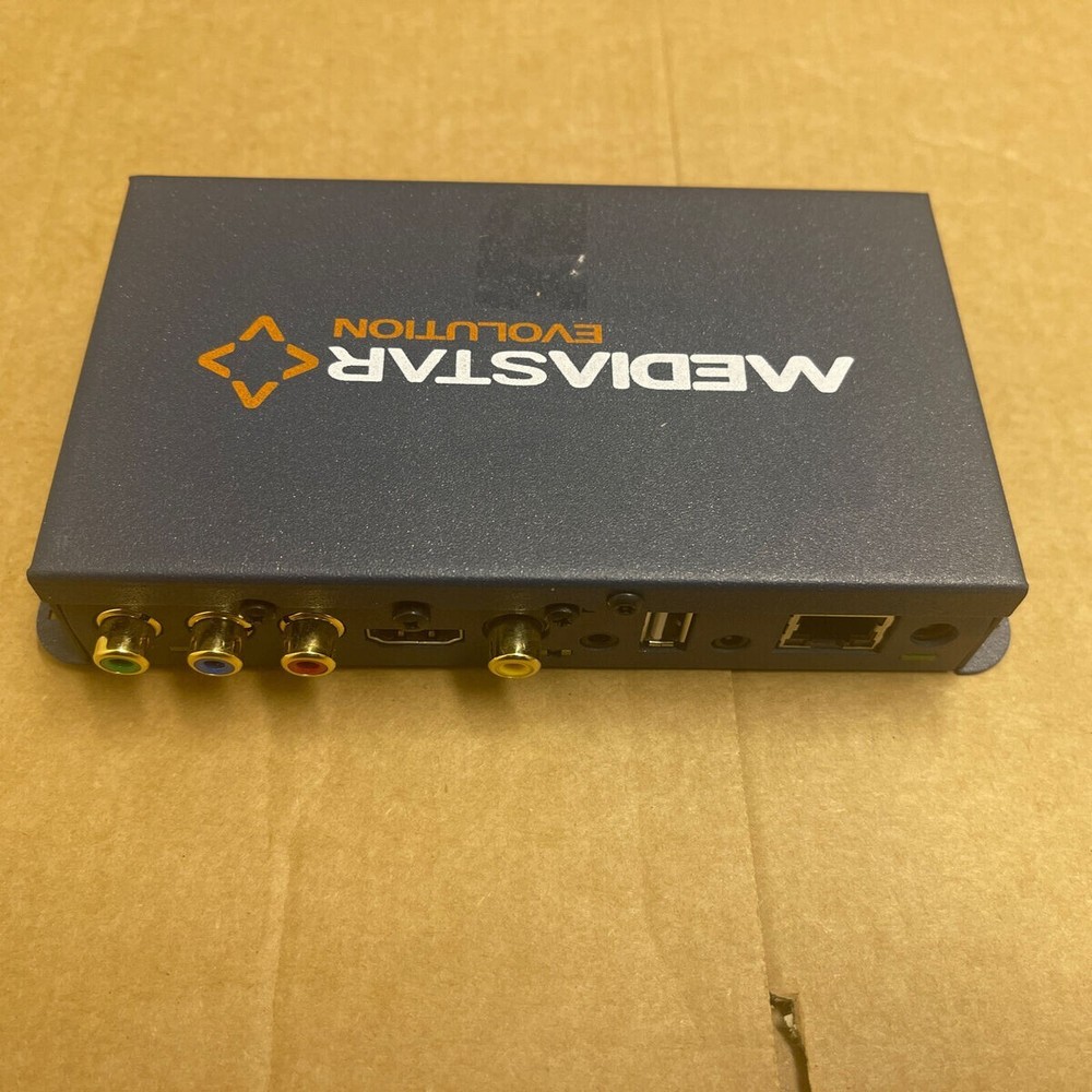 MediaStar 780-AV-POE Digital Media Decoder and IP Television Receiver