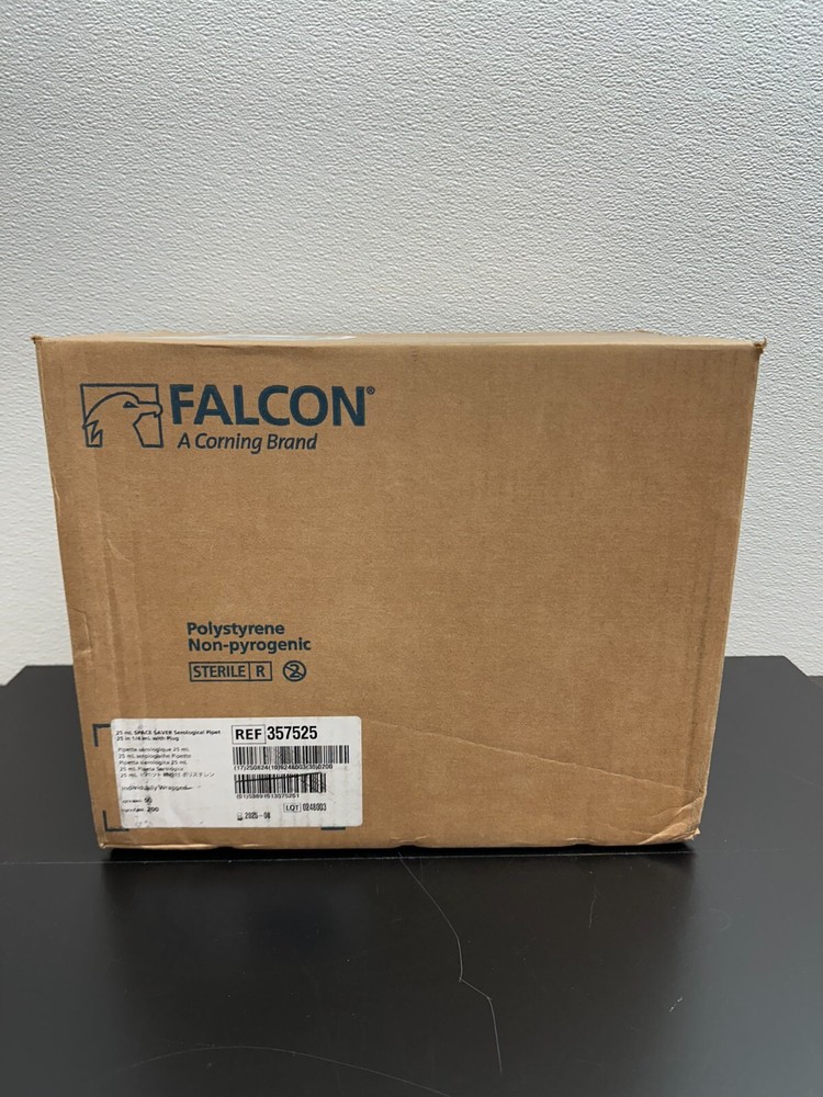 Corning Falcon REF 357525 25 mL Serological Pipet Space Saver 0.25 Case
