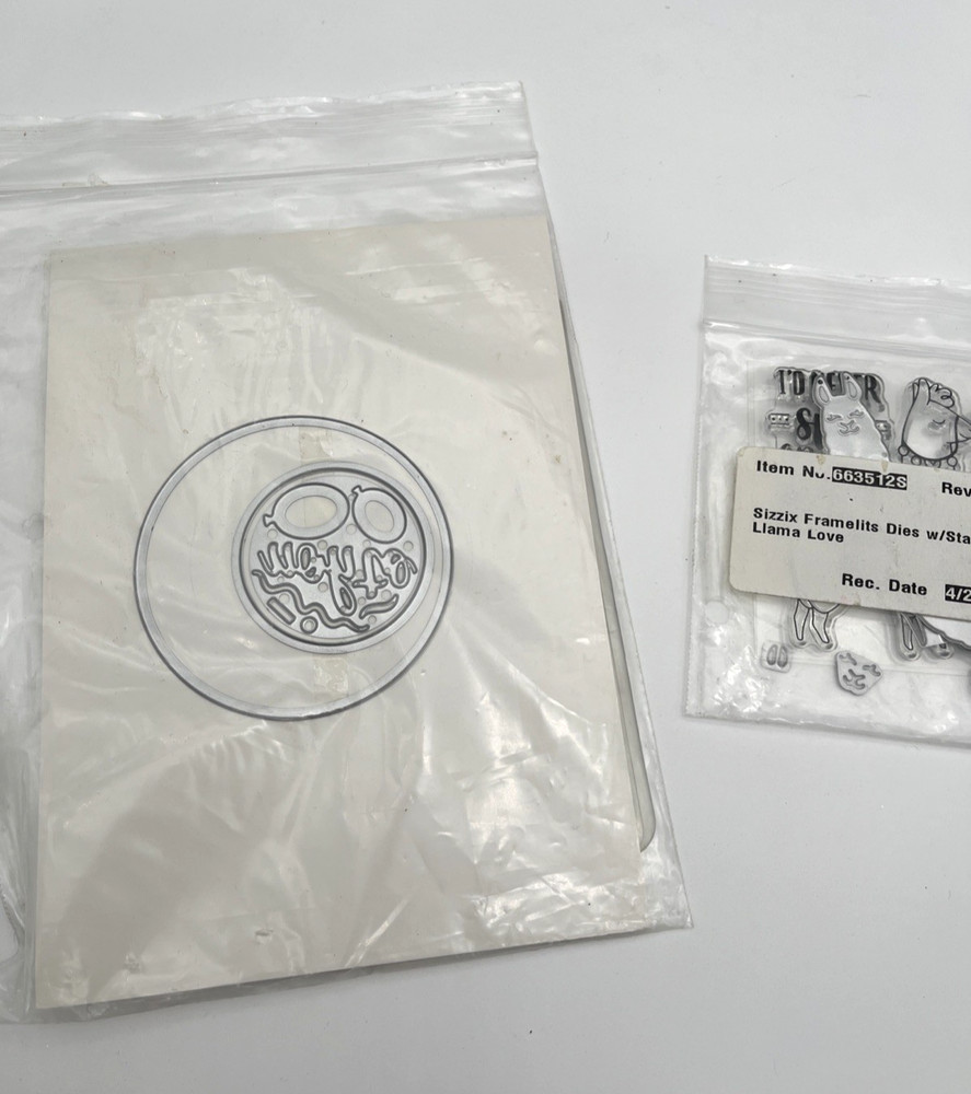 Huge Sizzix Thinlits Cutting Dies Lot Mixed New & Used Scrapbooking Card Making