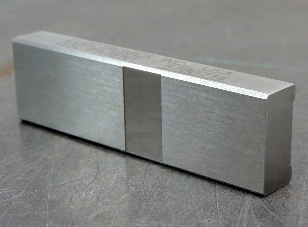 Electronics INC. 972005 Calibration Step Block for Almen Strips .005" 5780714