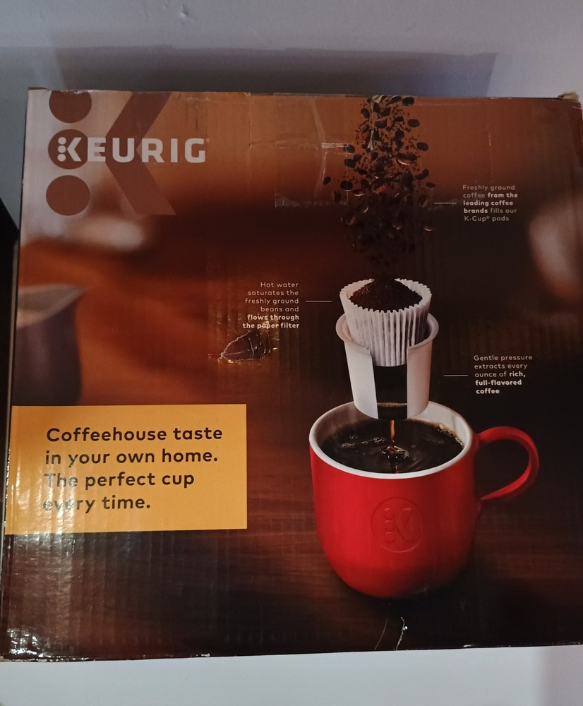 Keurig K-Compact Single Serve Coffee Maker With Rolling Storage Drawer