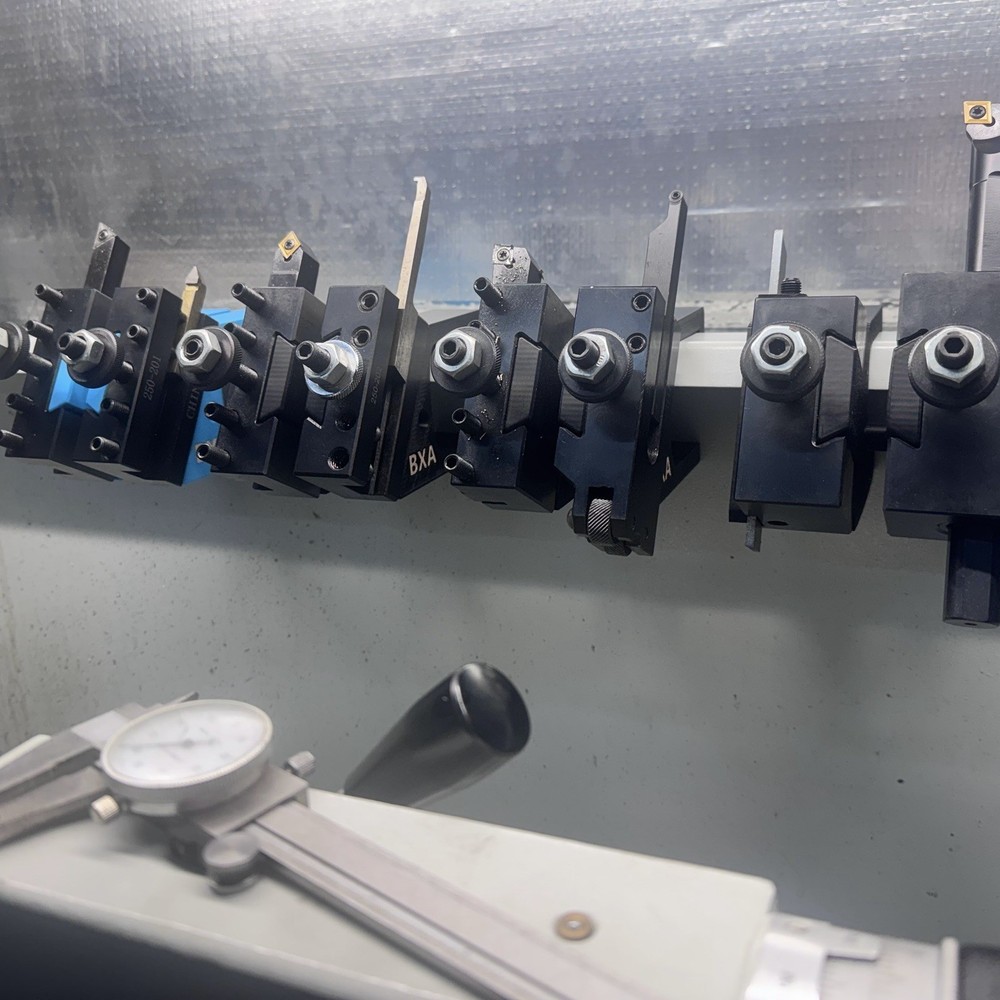 BXA Quick Change Tool Holder Rack – Lathe Backsplash Storage Mount Set