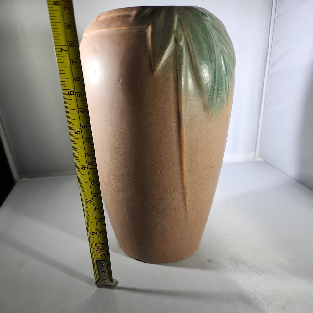 Nelson McCoy Palm Tree Vase Art Pottery