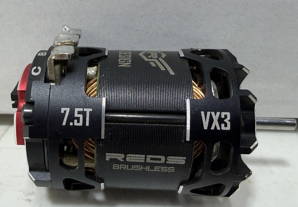 Reds VX3 7.5T Brushless Modified Motor, Associated, TLR, Xray