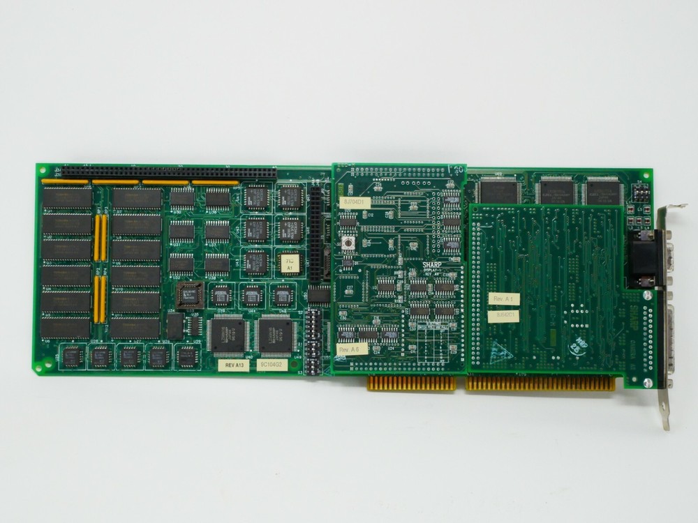 SHARP Q8210004/Q7710005 INCARD boards for GPB-2 Machine Vision Image Processing