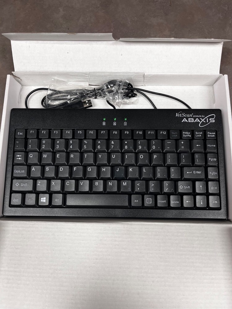 Abaxis VetScan VS2 Blood Chemistry Keyboard