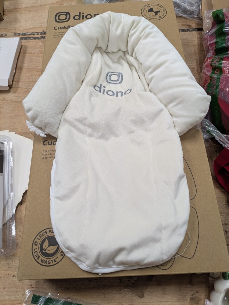 infant pillow.    Diono Cuddle Soft Head Support