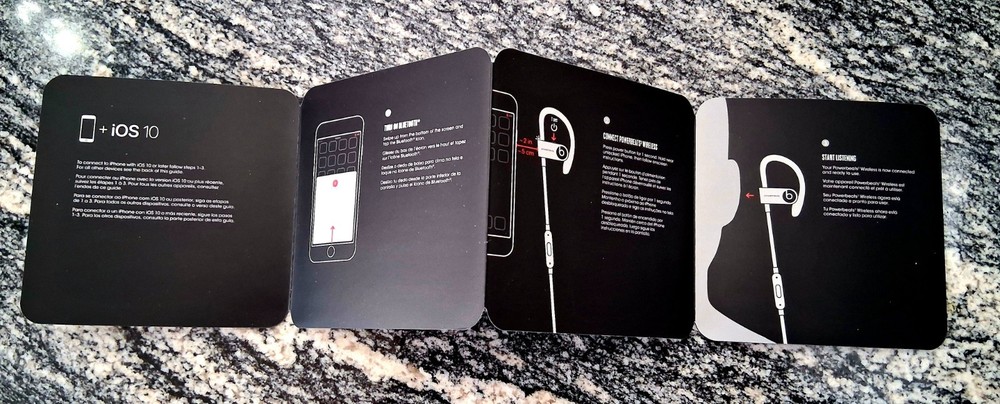 Powerbeats3 Wirless Headbuds Original Manual