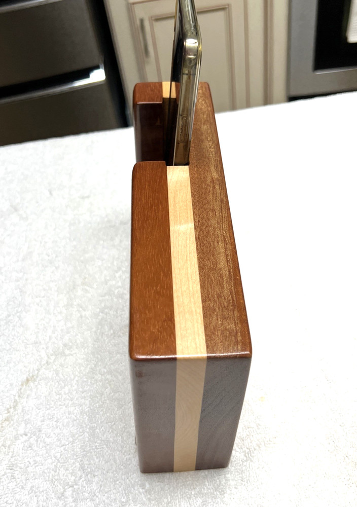 Handmade Iphone Speaker Mahogany wood