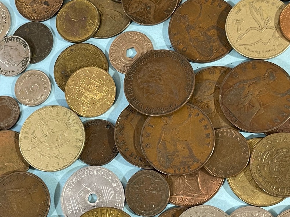 Assorted World Foreign Coins lot Better Coins High Value 072425