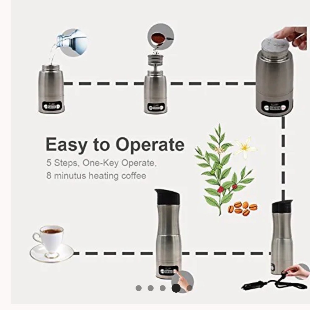 Walshen car-based coffee maker *read* NIB