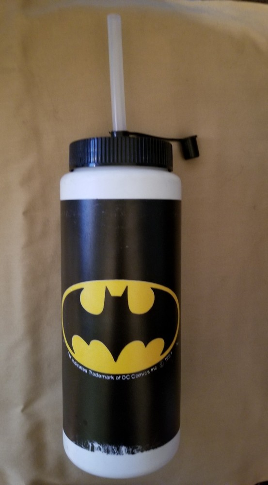 VINTAGE BATMAN BEVERAGE CUP W/STRAW
