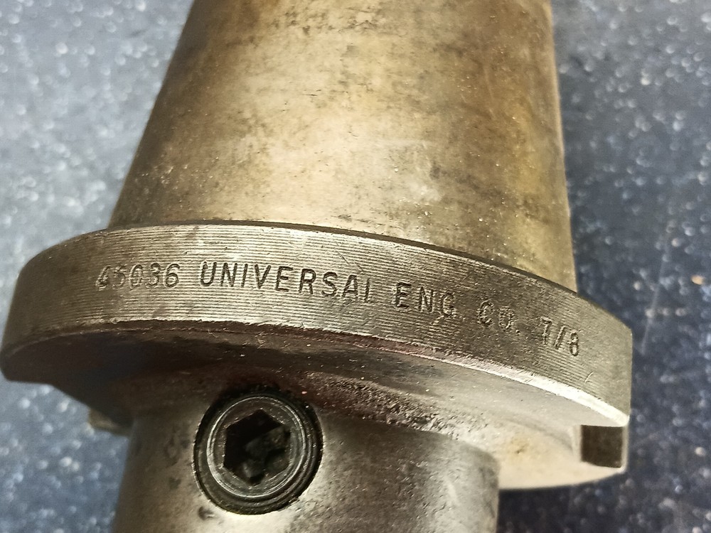 Universal Eng NMTB50 7/8" ID Solid End Mill Tool Holder CNC Lathe Tooling .875