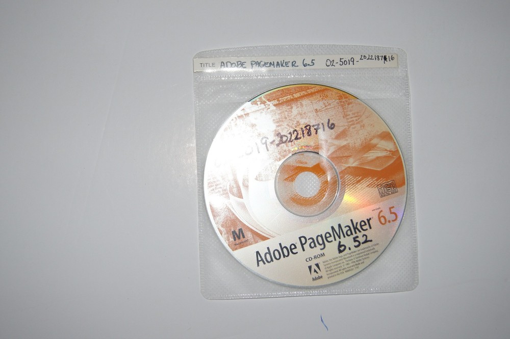 Adobe PageMaker 6.5  MAC OS