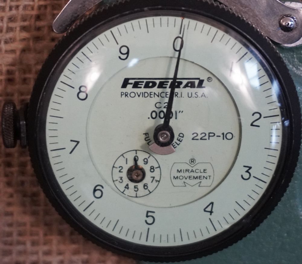 Federal C21 Dial Indicator Thickness 22P-10 Caliper