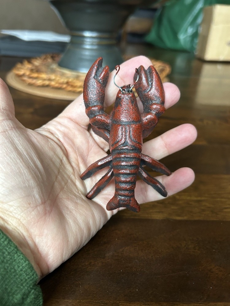 Cast Iron Lobster And Crab
