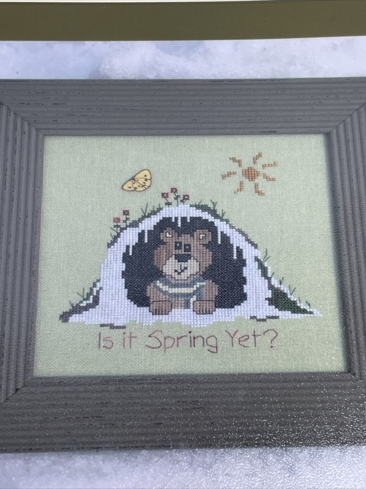 Designs By Lisa Is It Spring Yet Cross Stitch Pattern DBL-C39