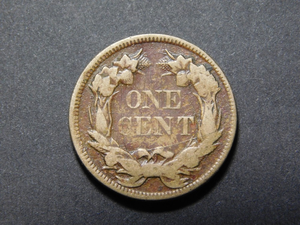 VINTAGE US COINS 1858 FLYING EAGLE CENT COIN