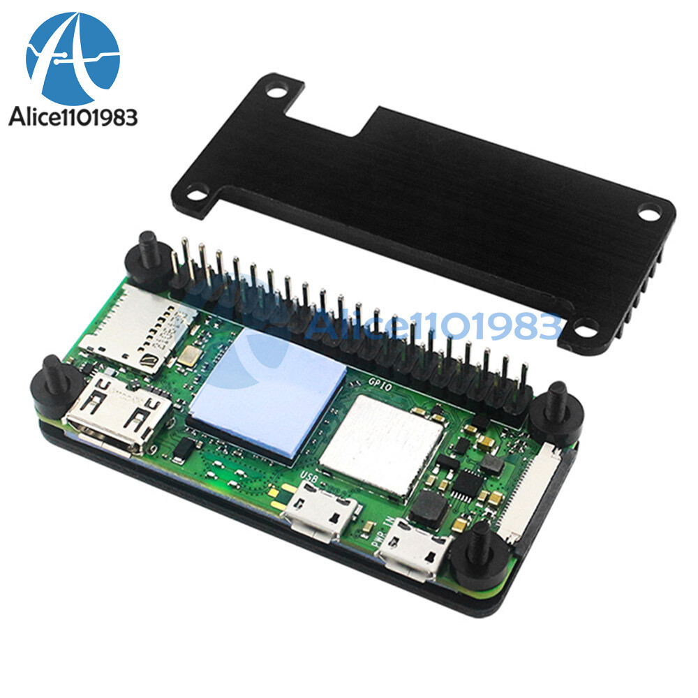 2W Raspberry Pi Zero Pure Aluminum Case Protective Shell Case Aluminum House DIY