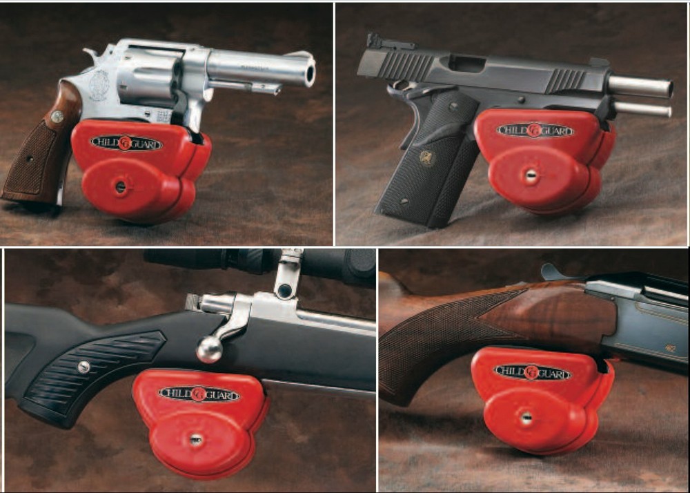 UNIVERSAL FIREARM TRIGGER LOCK with 2 KEYS by CHILD GUARD