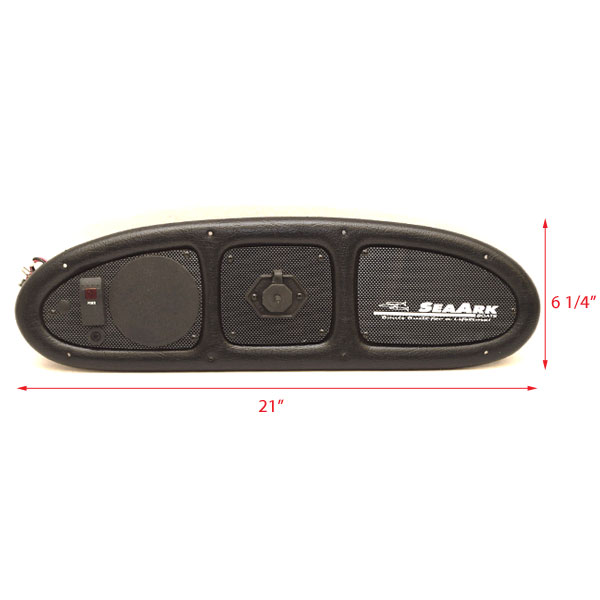 SeaArk Boat Trolling Motor Panel | Black Plastic