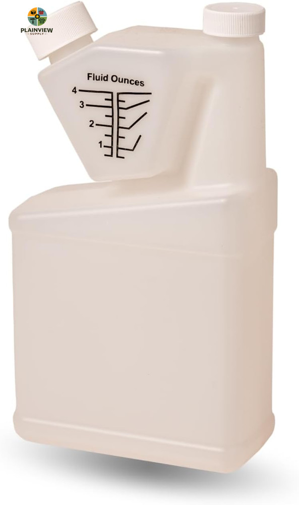 Tip-N-Measure Container, Quart Size (32Oz.), up to 4Oz. Measuring Capacity