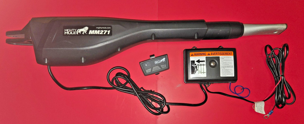 Mighty Mule MM271 Automatic Gate Opener  Arm + Controller Set with Remote