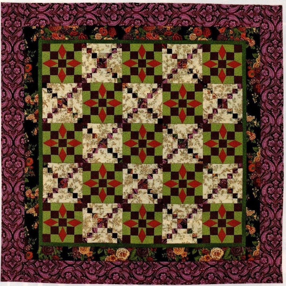Garden Paths Quilt Pattern Pieced ME