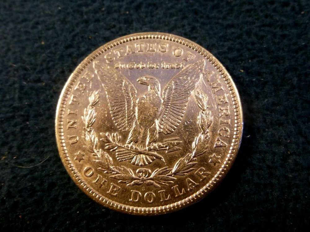 1921 S MORGAN SILVER DOLLAR AU/BU