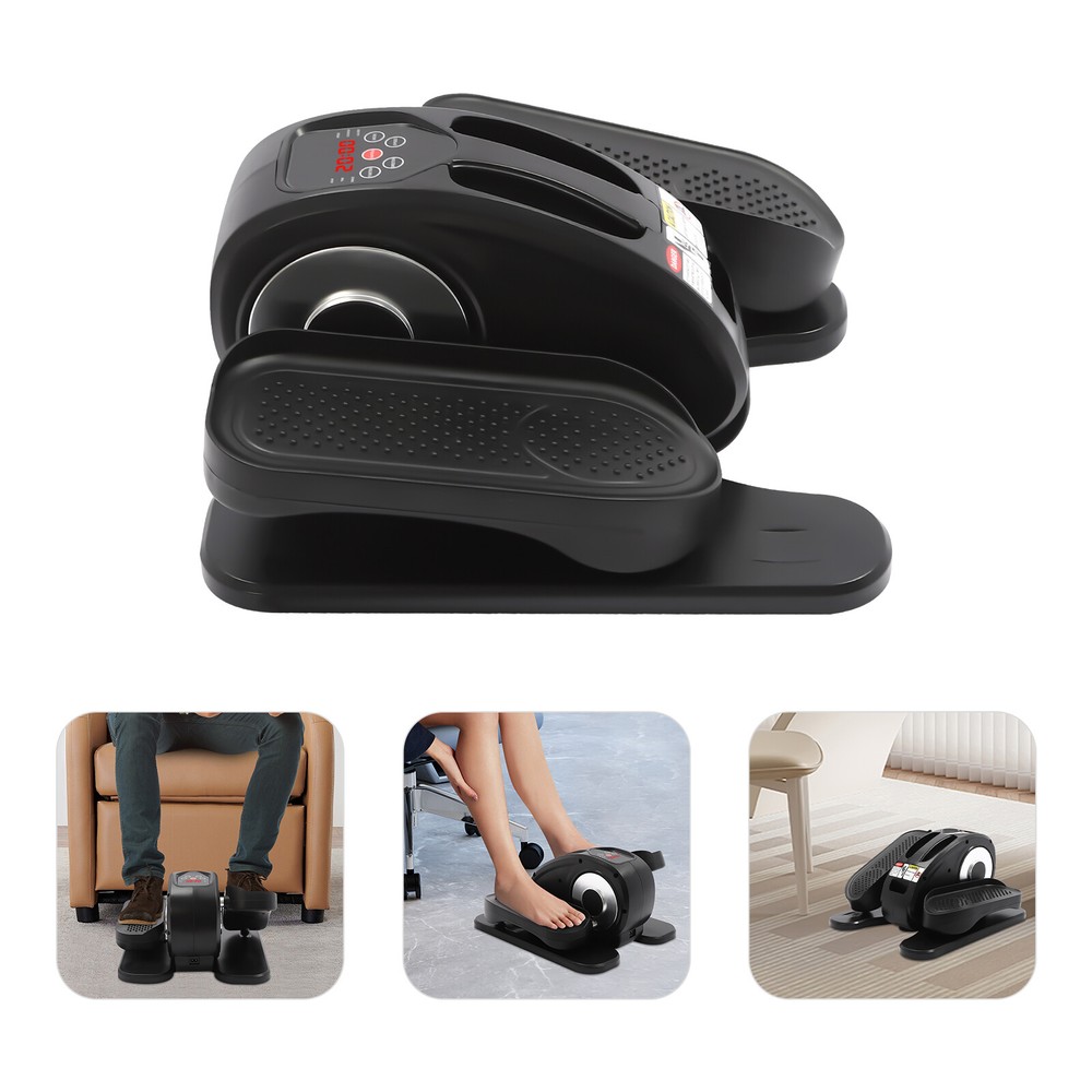 Mini Under Desk Electric Elliptical Machine with LED Display and Remote Control