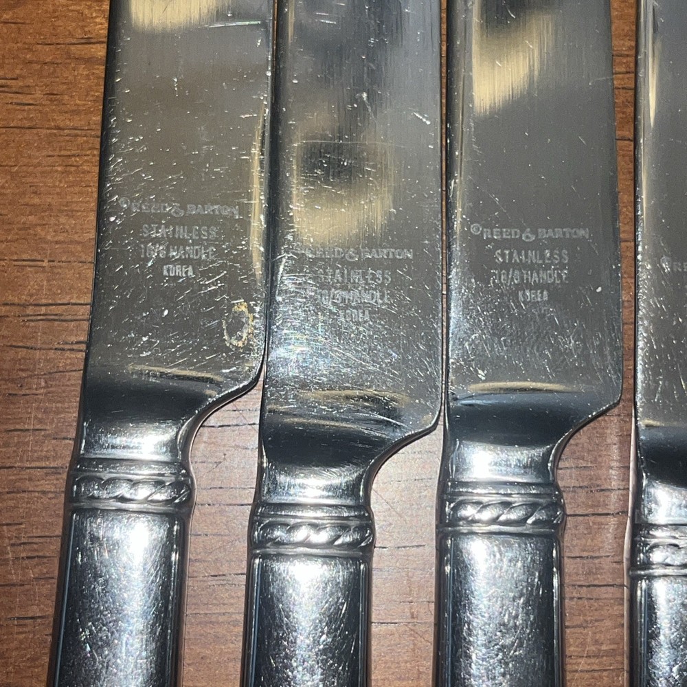 Reed & Barton BRIGHTON Glossy Dinner Knives (7)
