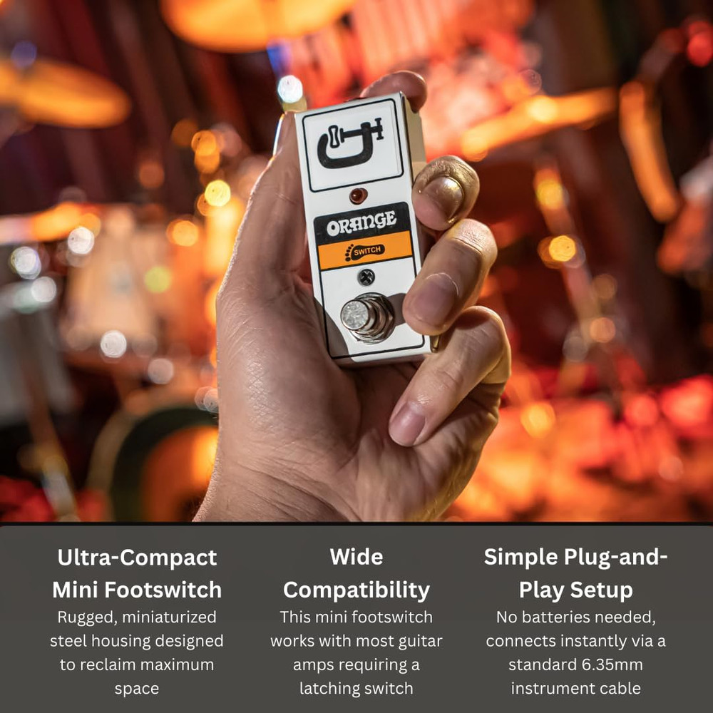 Single Button Mini Footswitch