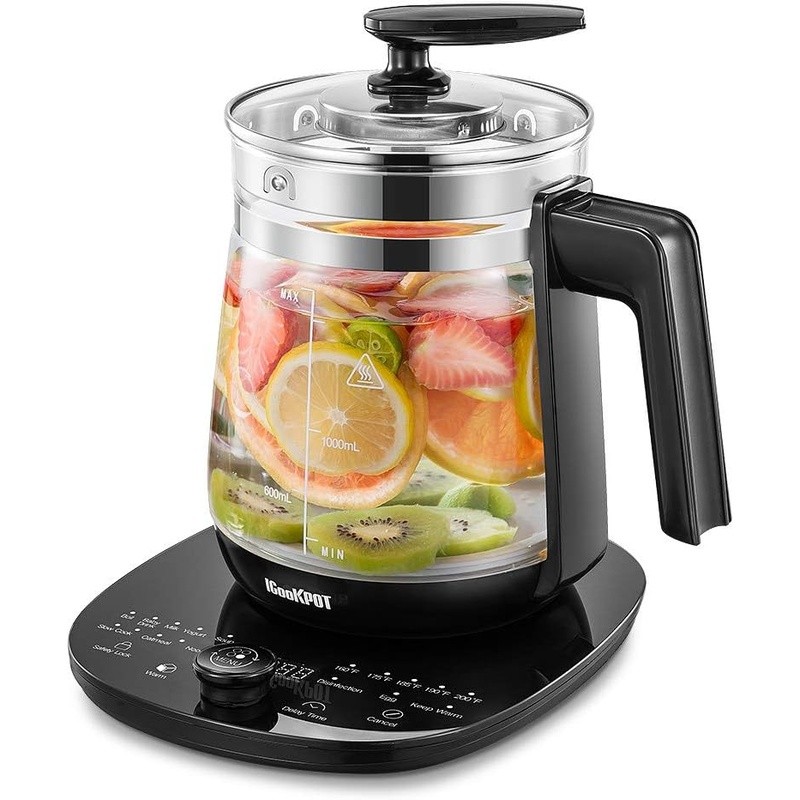 Programmable Electric Kettle Precise Temp Control Multi-Function Tea Maker Kit
