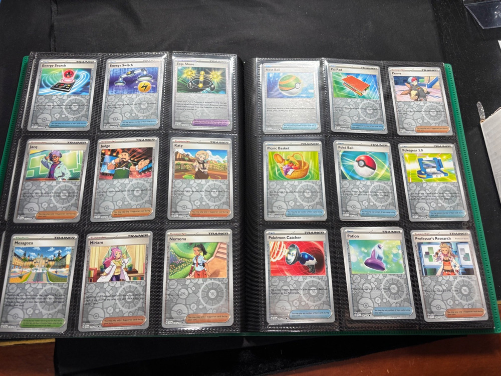 Pokemon SV Base Non-holo, Reverse, and Holo Master set - READ DESCRIPTION