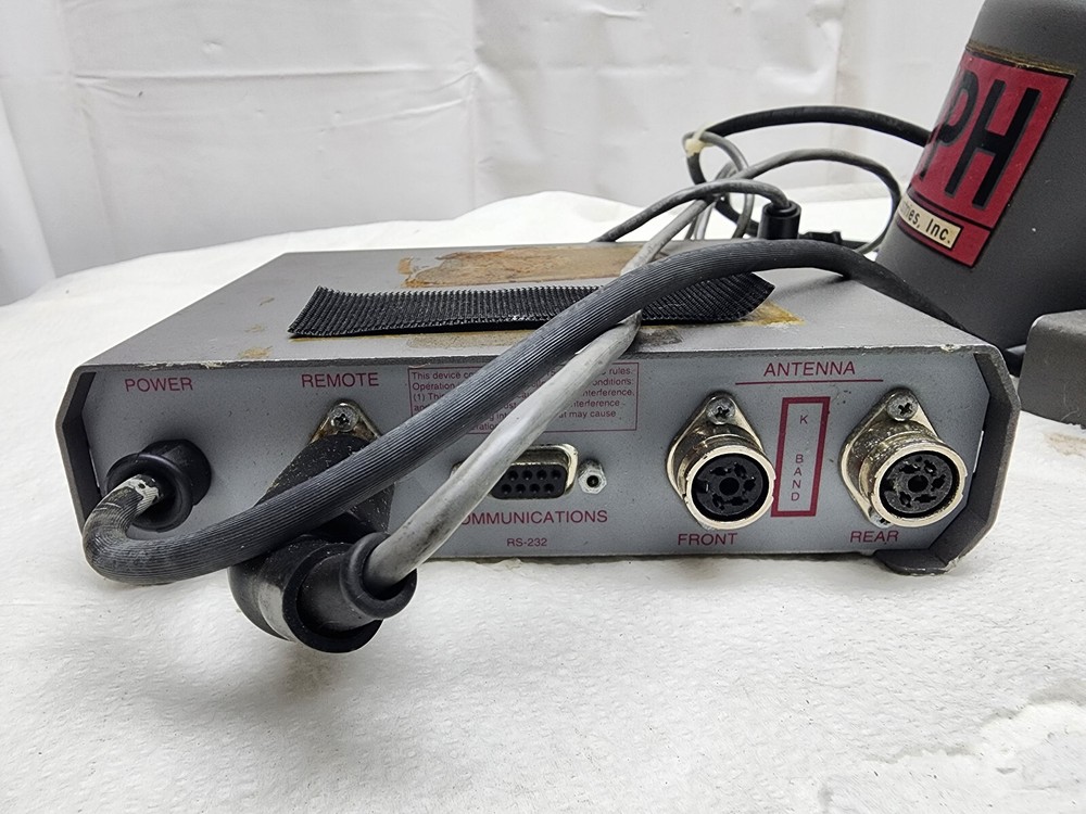 MPH INDUSTRIES PYTHON LAW ENFORCEMENT RADAR SYSTEM W/ TUNING FORK