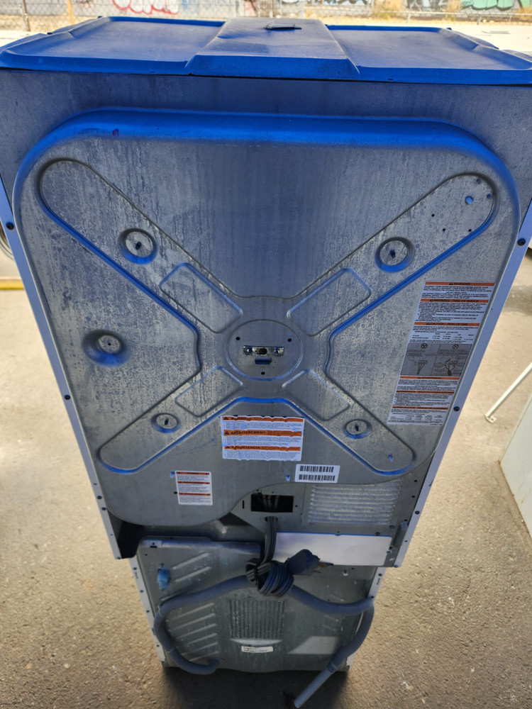 SEARS DOUBLE STACK WASHER AND DRYER MODEL 417.61722510 SERIAL NO 4E60905403[REF]