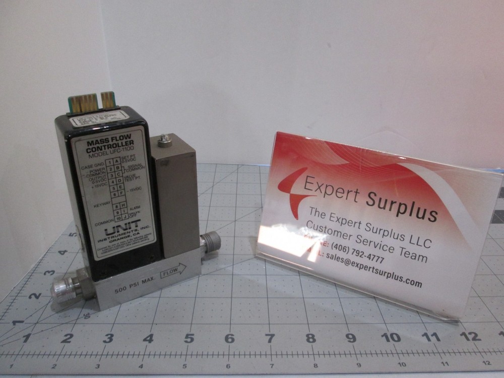 Unit, UFC-1100, O2, 5 SLM, Mass Flow Controller, Used