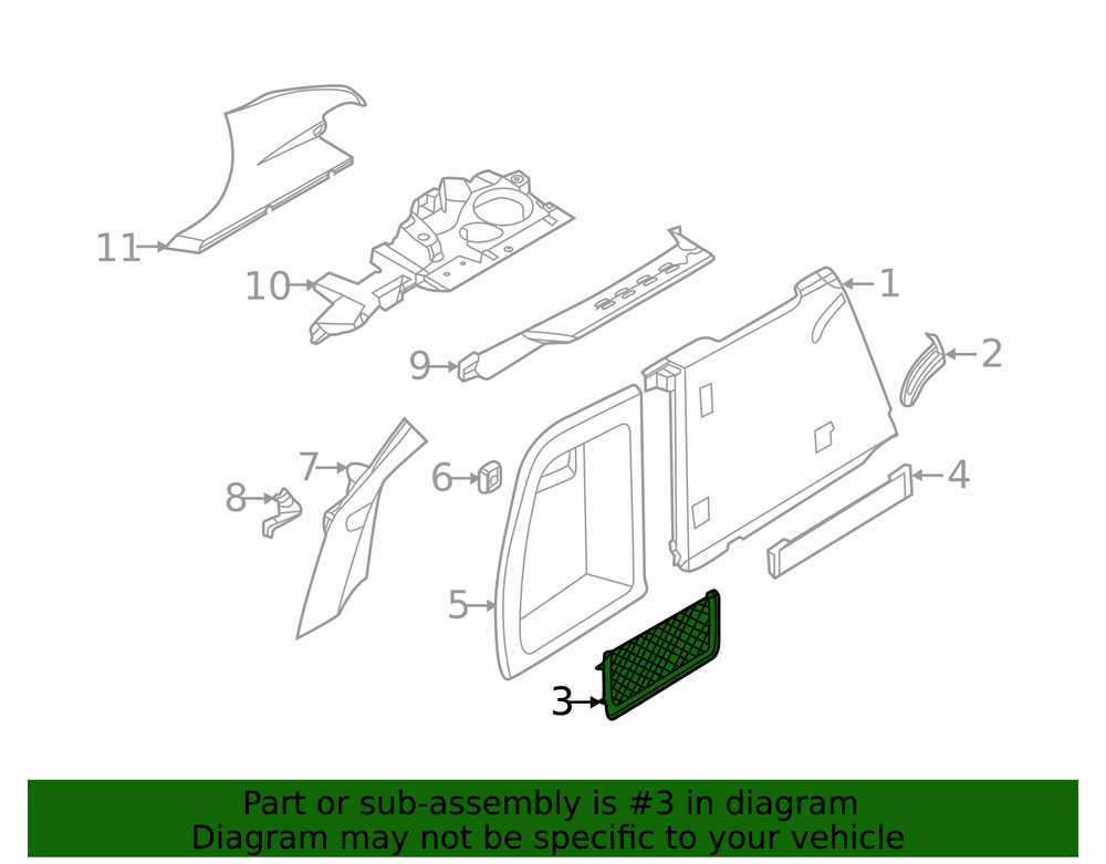 Genuine BMW Cargo Net 51479475104