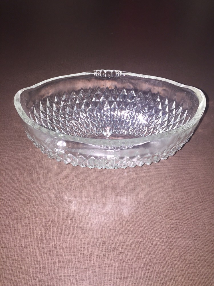 Beautiful Crystal Footed Bowl
