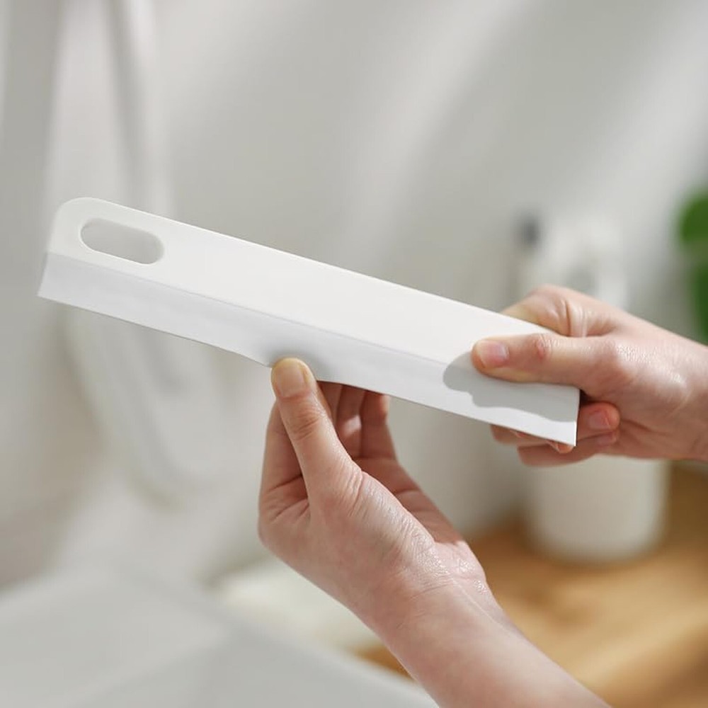 Mini Soft Rubber Window Squeegee Window Scrubber Scraper Glass Cleaning Squee...