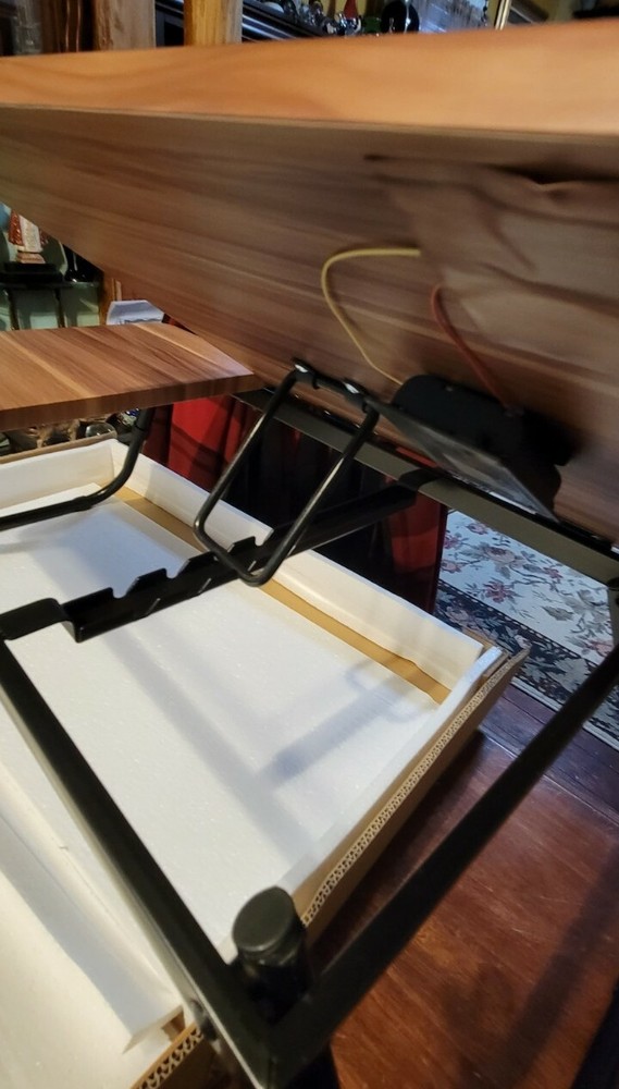 Multifunctional Laptop Table Portable Foldable Breakfast Tray with LED Light