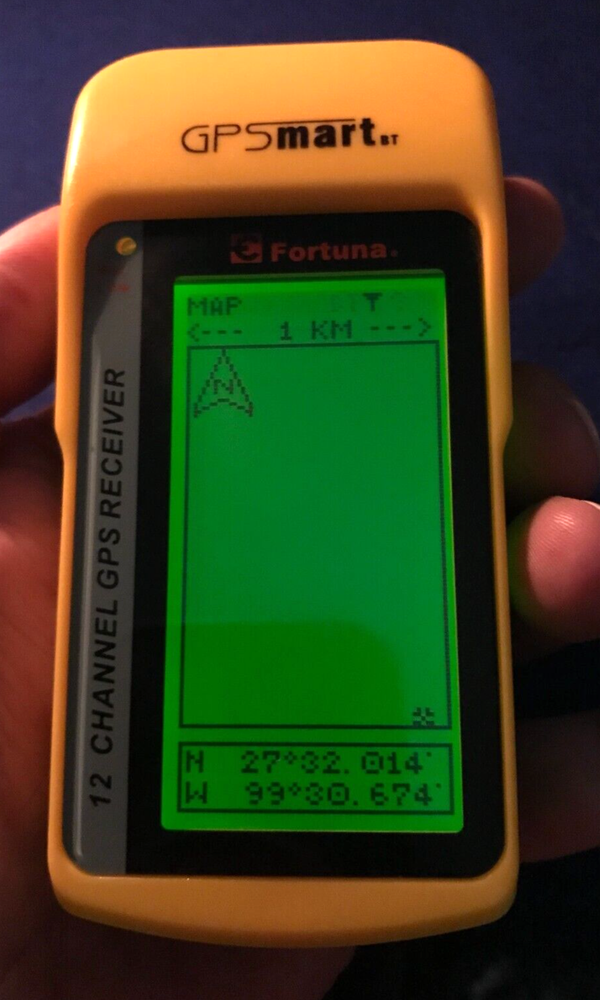 Fortuna GPSmart Handheld GPS Receiver .