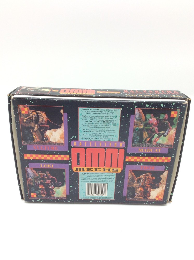 Ral Partha Battletech HEAVY OMNI MECHS -Incomplete-