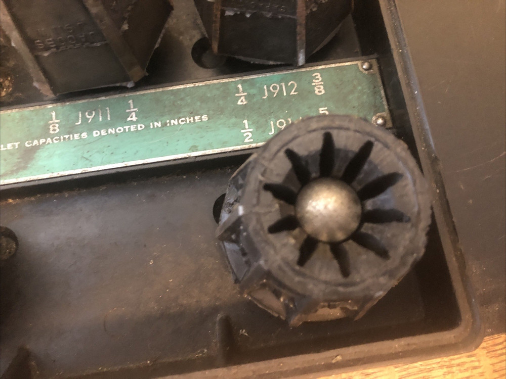 Jacobs Rubber Flex Collets J910-J914 Used Condition