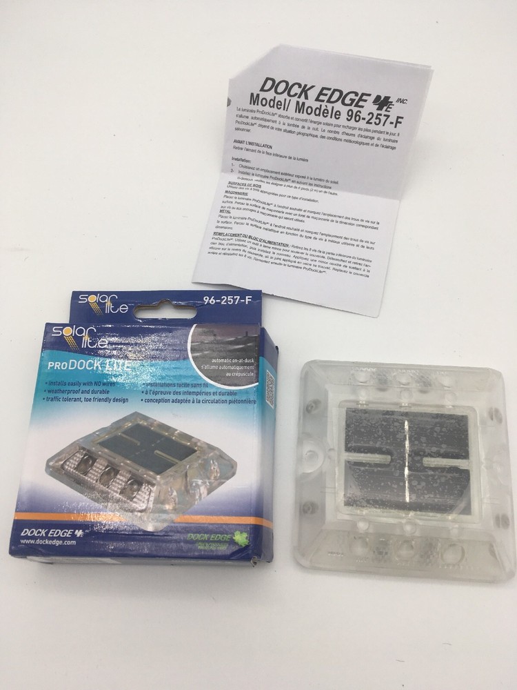 Dock Edge Pro Dock Lite Solar Dock And Deck Light 96-257-F