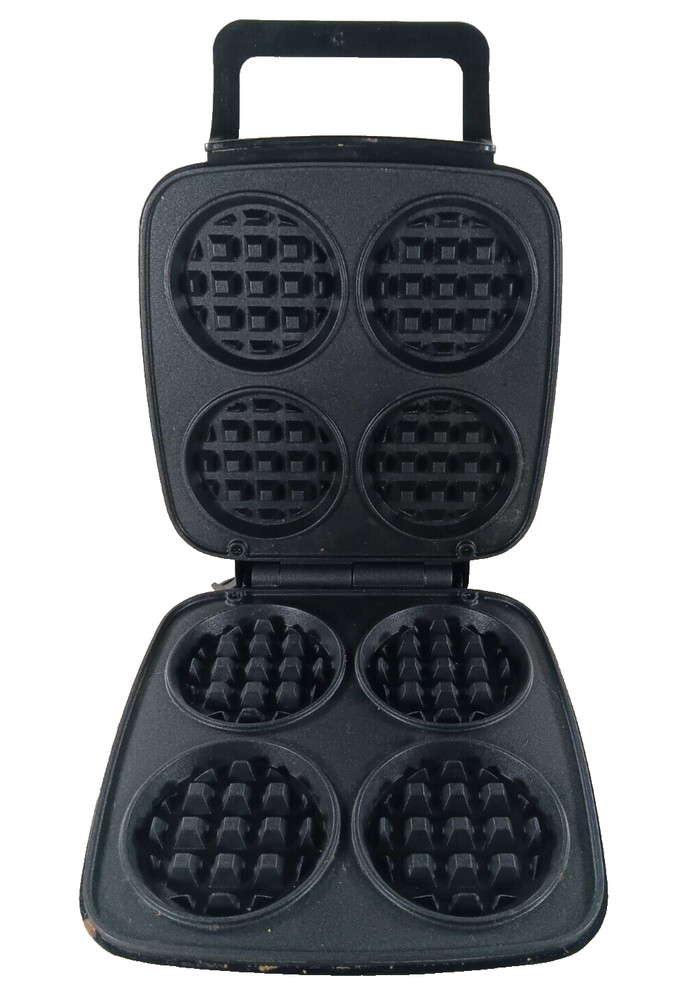 Chur Waffle Makes 4 Mini 3" Waffles Indicator Light