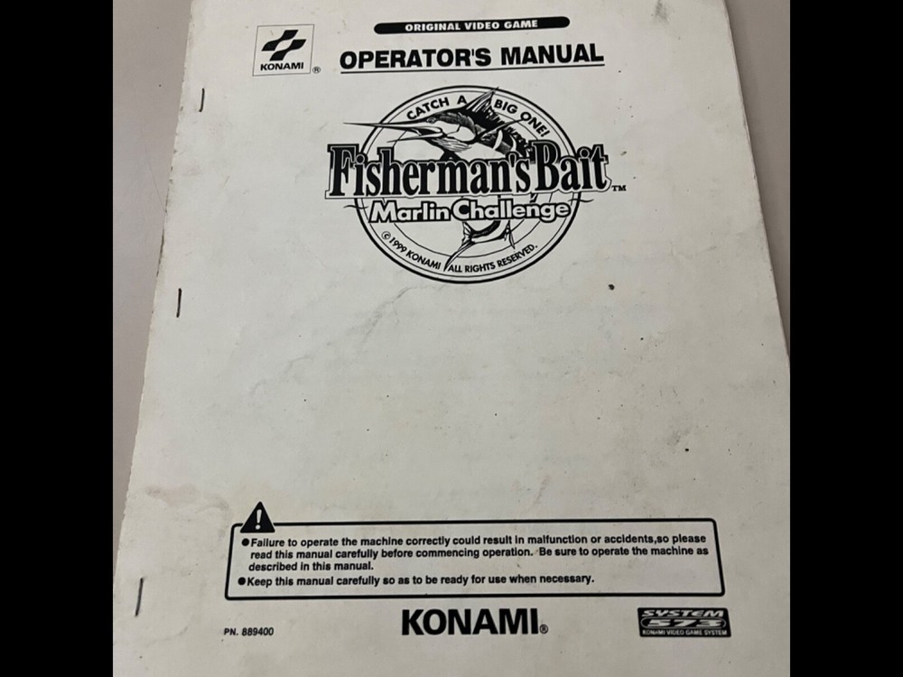 Fisherman's Bait Marlin Challenge Operator Manual