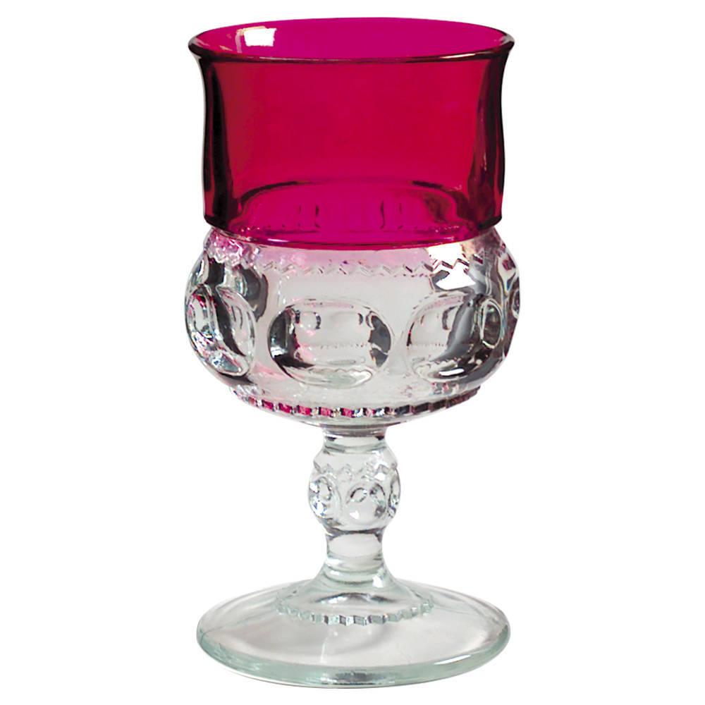 Colony Ruby Crown Water Goblet 87055