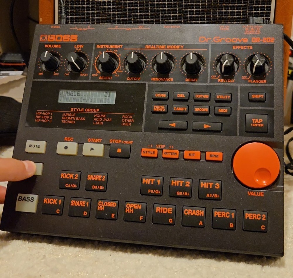 Boss Dr. Groove Drum Machine - DR202